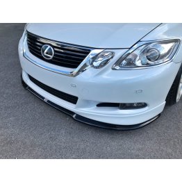 Накладка сплиттер на передний бампер на Lexus GS 300 III